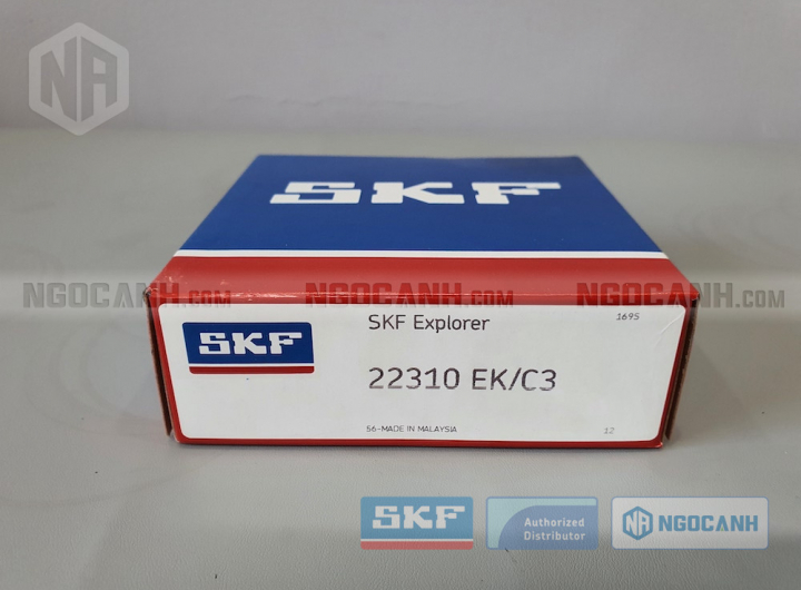 Vòng bi SKF 22310 EK/C3 chính hãng phân phối bởi Mua bán Vòng Bi - Đại lý ủy quyền SKF Vòng bi SKF 22310 EK/C3 chính hãng