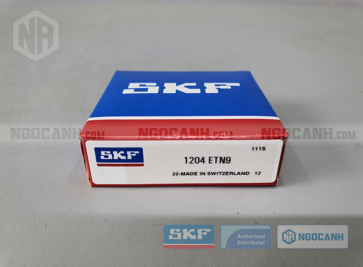 Vòng bi SKF 1204 ETN9 chính hãng phân phối bởi Mua bán Vòng Bi - Đại lý ủy quyền SKF Vòng bi SKF 1204 ETN9 chính hãng
