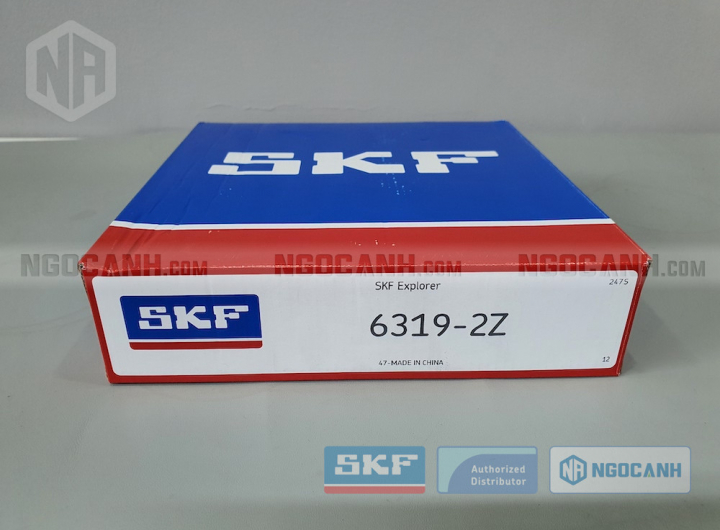 Vòng bi SKF 6319-2Z chính hãng phân phối bởi Mua bán Vòng Bi - Đại lý ủy quyền SKF Vòng bi SKF 6319-2Z chính hãng