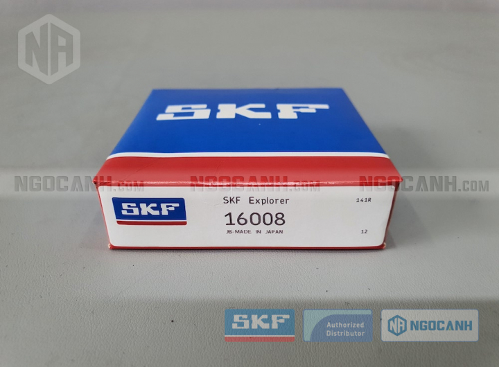 Vòng bi SKF 16008 chính hãng phân phối bởi Mua bán Vòng Bi - Đại lý ủy quyền SKF Vòng bi SKF 16008 chính hãng