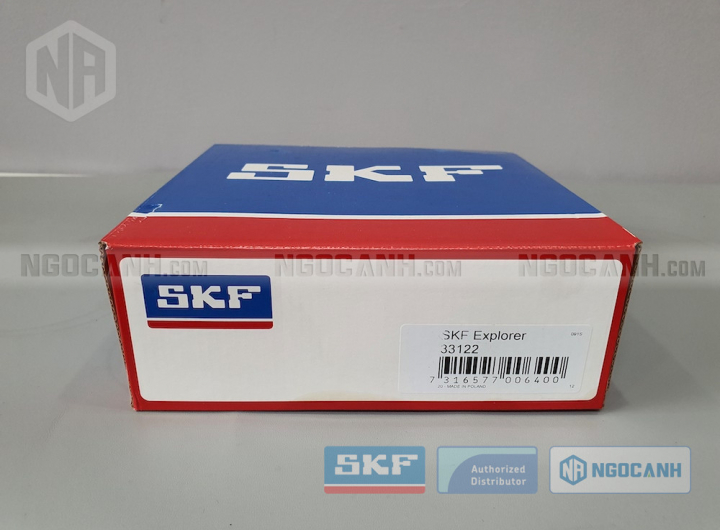 Vòng bi SKF 33122 chính hãng phân phối bởi Mua bán Vòng Bi - Đại lý ủy quyền SKF Vòng bi SKF 33122 chính hãng