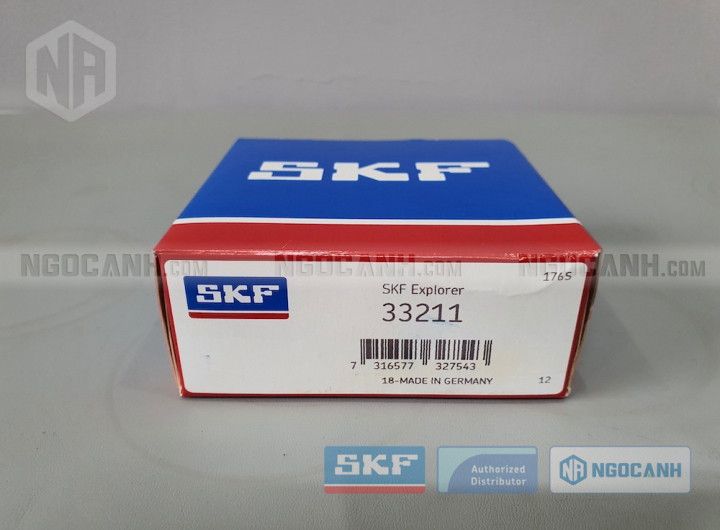 Vòng bi SKF 33211 chính hãng phân phối bởi Mua bán Vòng Bi - Đại lý ủy quyền SKF Vòng bi SKF 33211 chính hãng