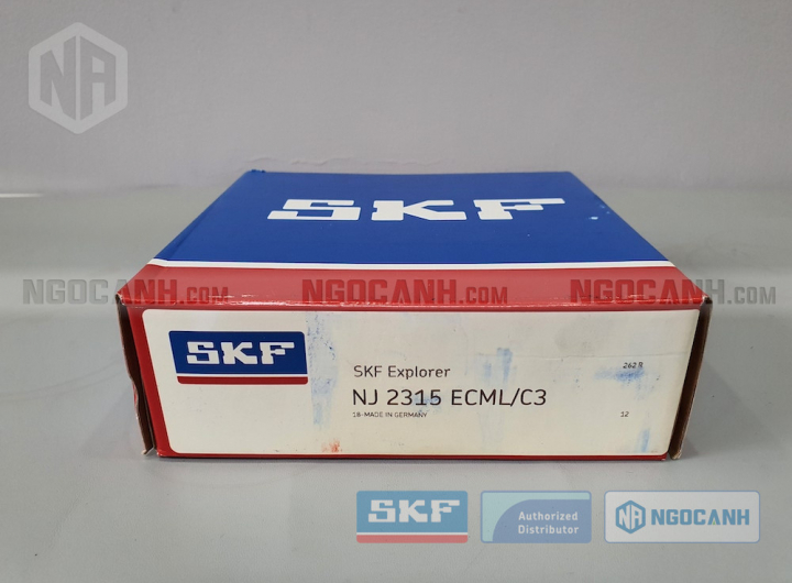 Vòng bi SKF NJ 2315 ECML/C3 chính hãng phân phối bởi Mua bán Vòng Bi - Đại lý ủy quyền SKF Vòng bi SKF NJ 2315 ECML/C3 chính hãng