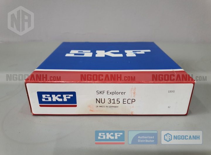 Vòng bi SKF NU 315 ECP chính hãng phân phối bởi Mua bán Vòng Bi - Đại lý ủy quyền SKF Vòng bi SKF NU 315 ECP chính hãng