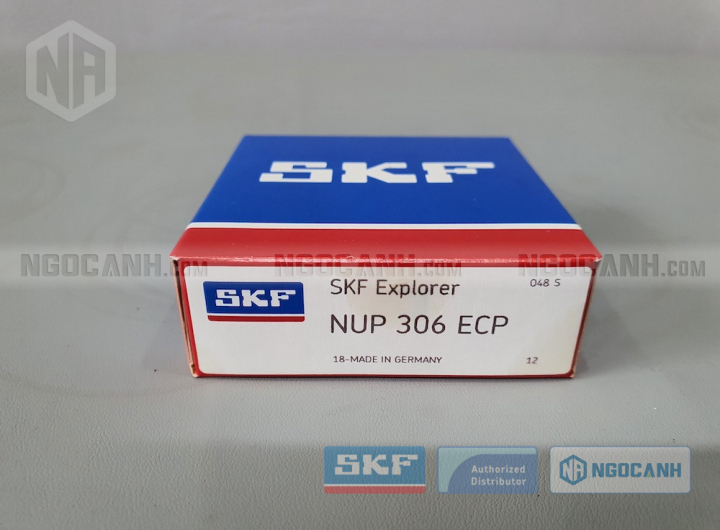 Vòng bi SKF NUP 306 ECP chính hãng phân phối bởi Mua bán Vòng Bi - Đại lý ủy quyền SKF Vòng bi SKF NUP 306 ECP chính hãng