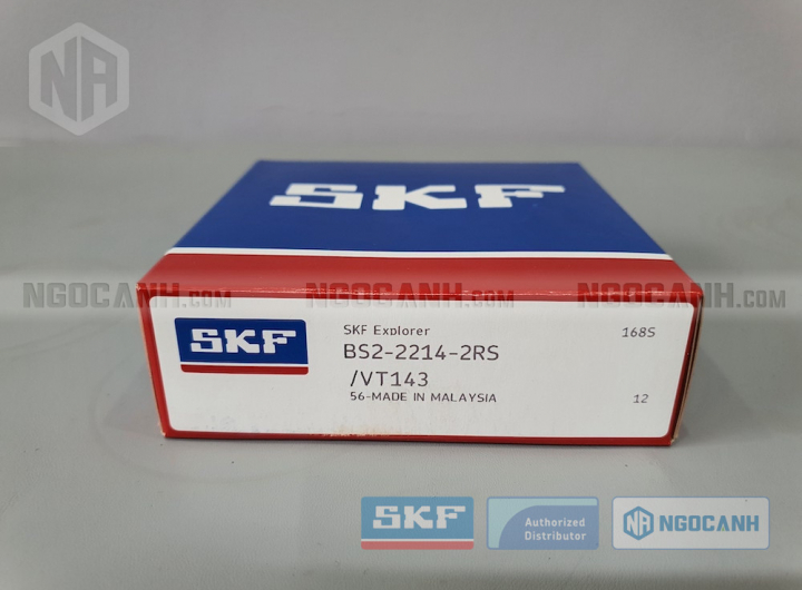Vòng bi SKF BS2-2214-2RS/VT143 chính hãng phân phối bởi Mua bán Vòng Bi - Đại lý ủy quyền SKF Vòng bi SKF BS2-2214-2RS/VT143 chính hãng